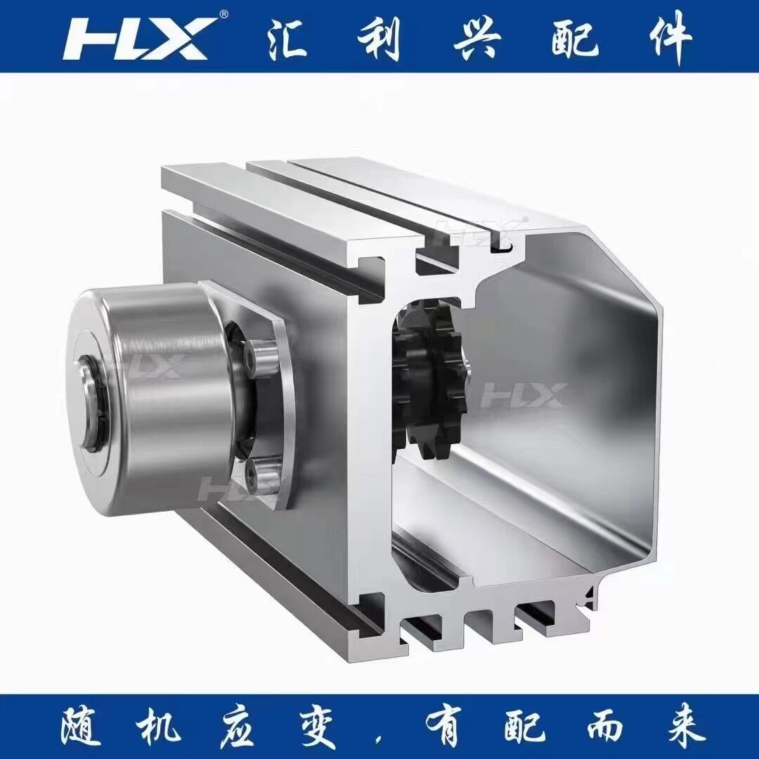 四川重庆铜套积放模组型材厂家86135缸体辊道输送线型材装配线