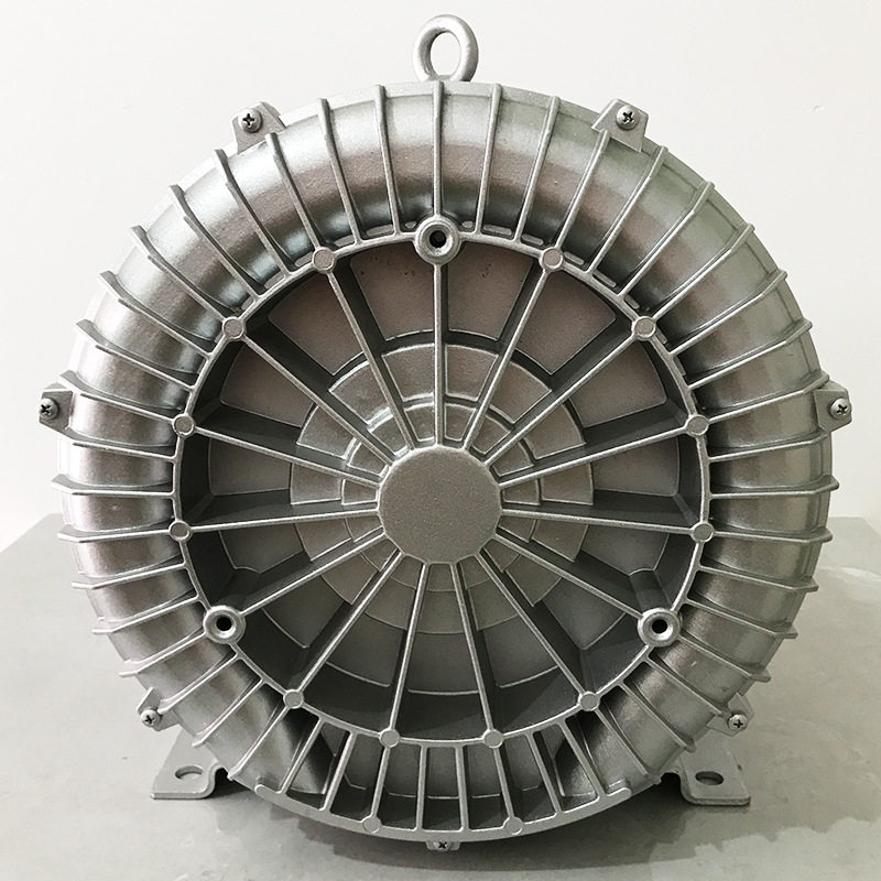 4KW 高压漩涡风机工业吸尘真空泵污水处理曝气鱼塘增氧漩涡气泵