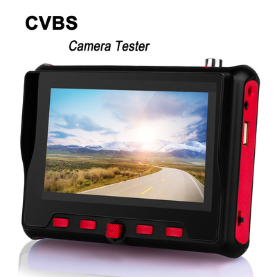 Camera Tester CVBS Analog Tester4.3“ TFT工程宝监控测试仪