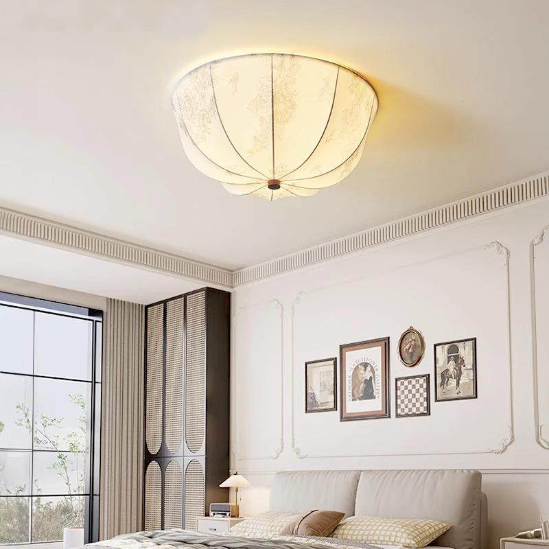 新中式吸顶灯大气布艺印花卧室主灯简约浪漫氛围感装饰复古风格,鲜花速递/花卉仿真/绿植园艺,割草机/草坪机,淘宝优惠券,粉丝福利购,淘宝优惠卷