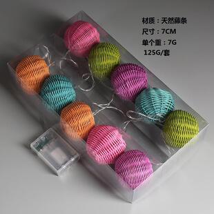 藤球真藤藤条灯笼装饰灯串灯饰品跨境节日装饰品室内外装饰灯串