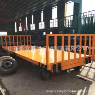 大厂区仓库多平板拖车拖车吨位物流欧能品种货物运输牵引行李