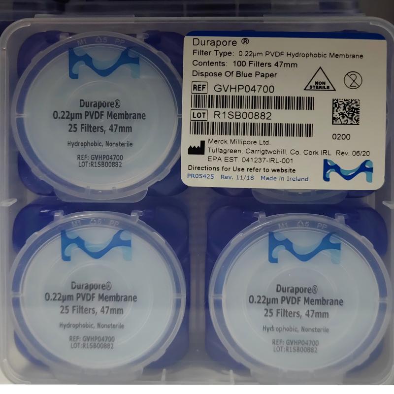 默克密理博PVDF疏水滤膜0.22μm