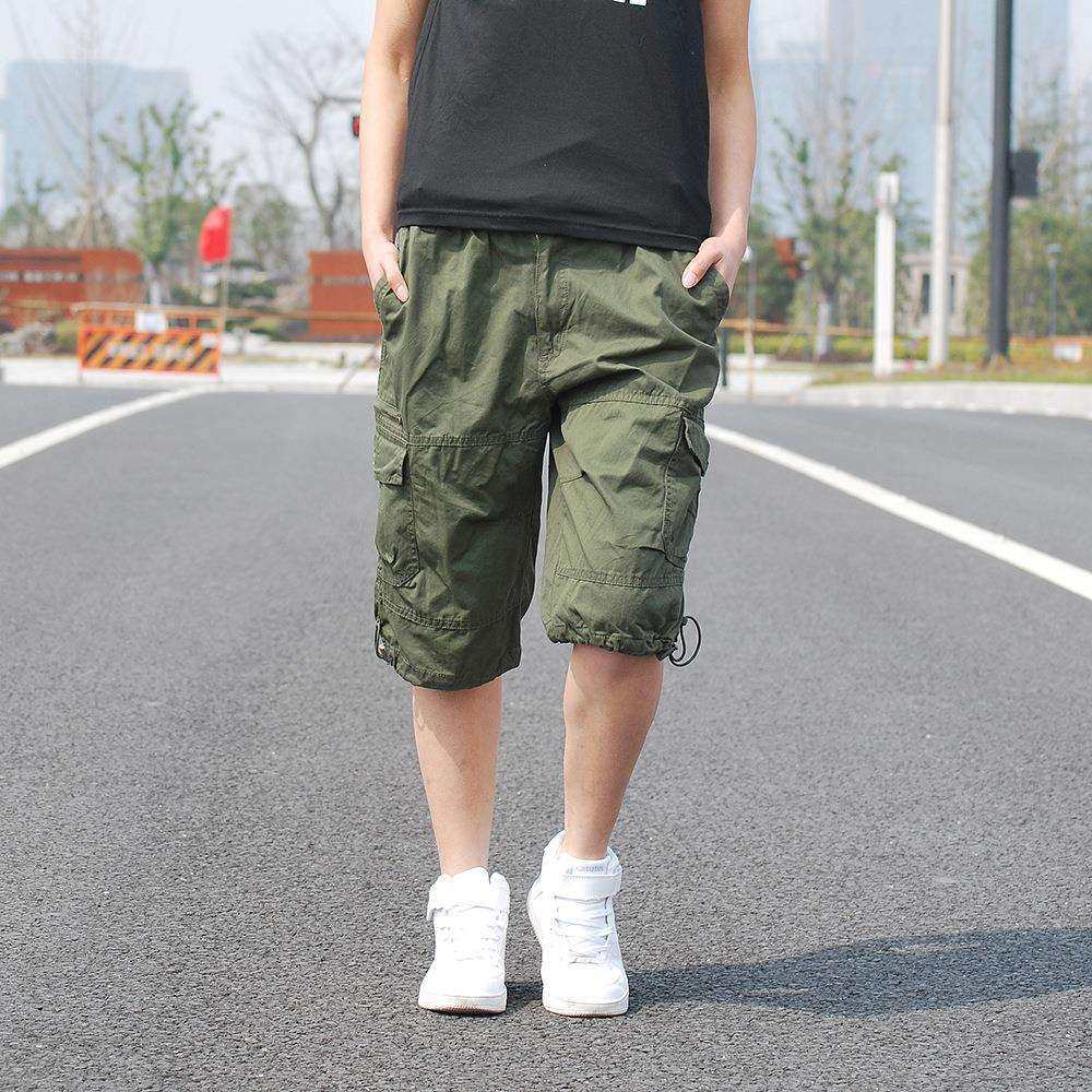 新款 亚马逊热销款 多口袋七分裤 松紧带大码男裤 男式裤,鲜花速递/花卉仿真/绿植园艺,割草机/草坪机,淘宝优惠券,粉丝福利购,淘宝优惠卷