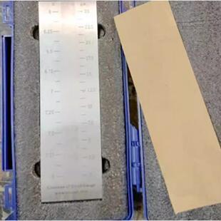 BGD241标格达不锈钢刮板细度计细度板涂料0-25/0-100/0-150/-0-50