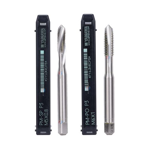 Z-PRO YAMAWA加工高硬HRC35-45先端丝锥PM-SP粉末冶金半螺旋丝攻