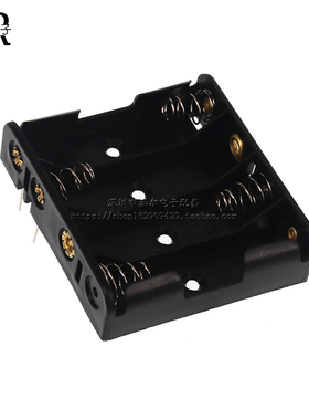 5号 7号电池盒1/2/3/4节 带插针可焊接 五号/七号电.池座带焊针