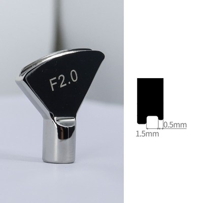 【Vulcan】F1F2F3烫头 可换扇形压捻起拱浅圆槽边线器 手工皮具