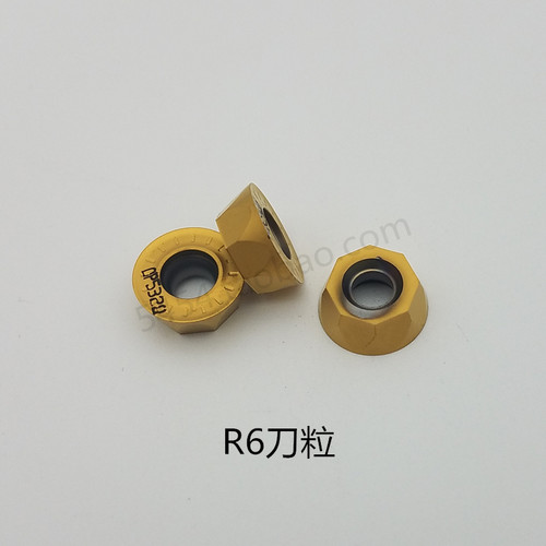R5数控铣刀片RPMW1003 MO替代杜龙卡浦卡普DP5320圆形刀片/铣刀粒
