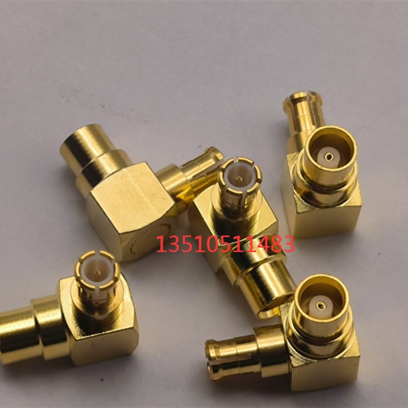 MCX-JKW特制射频同轴连接器 MCX公转母弯头直角50欧姆高频测试头