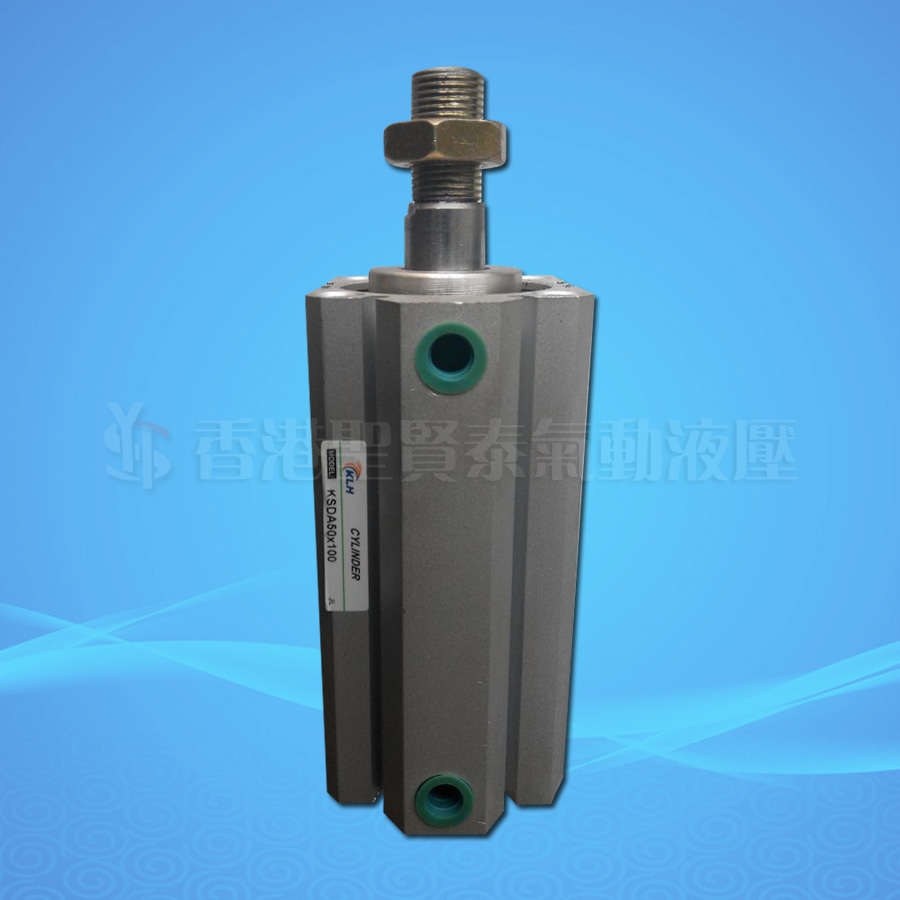 亚德客型薄型气缸内牙外牙带磁SDA50X90 SDAS50X90