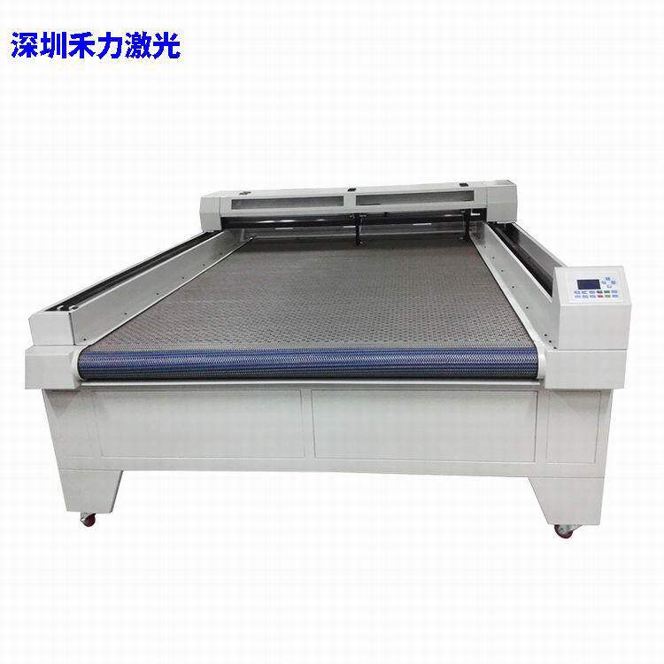 2025激光打孔面镂空雕花烧花布料 蕾丝服装面料激光裁床