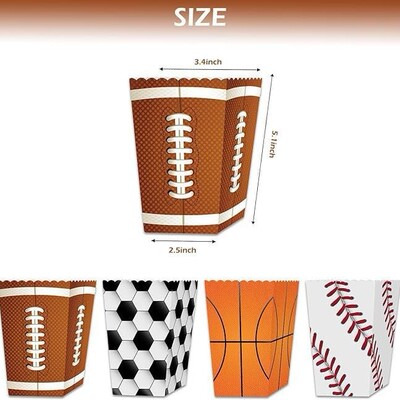 SportsThemePopcornBox