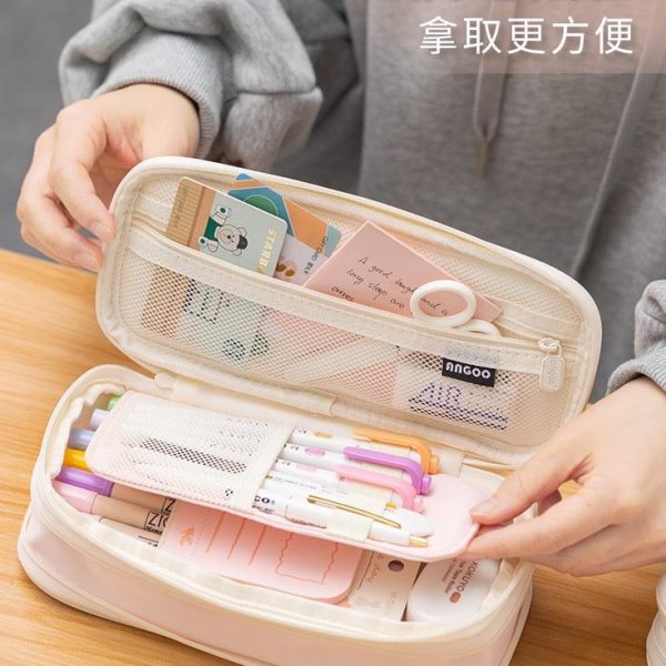 大容量学生日系文具盒ins大容量笔袋笔盒铅笔盒笔袋