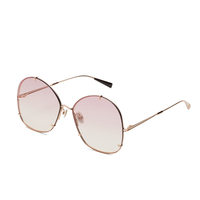 MaxMara太阳镜MMS-HOOKS-DDB9R-A8女粉色太阳镜墨镜百搭送礼氛围