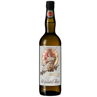 艾瑞利神之港湾优质提拉米苏甜型玛莎拉葡萄酒进口洋酒宴会750ml