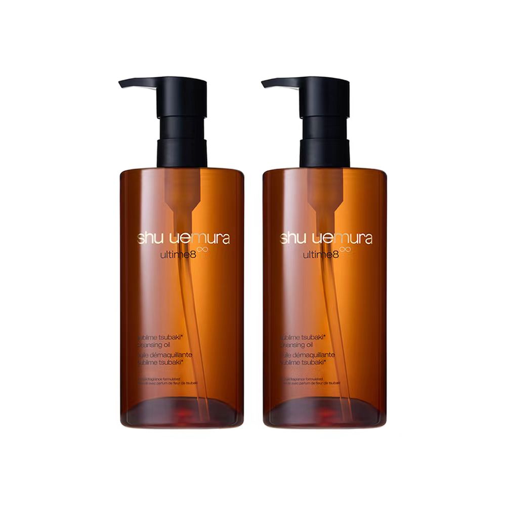 植村秀新臻萃养肤洁颜油 450ml*2
