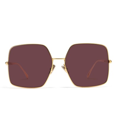 王府井免税 FENDI芬迪太阳镜0439/S-001U1-C1 红色遮阳墨镜女士