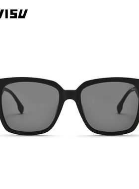 海南免税EVISU太阳镜2078-C1-C1黑色男士太阳镜显脸小气质百搭潮