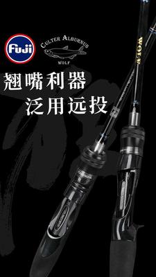 钓之屋狂狼1.98/2.09/2.2/2.28米L/ML/M调直柄枪柄翘嘴远投路亚竿