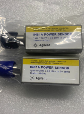 是德安捷伦8481A 8481H 8487D 8485A 8483A 8482H功率传感器探头