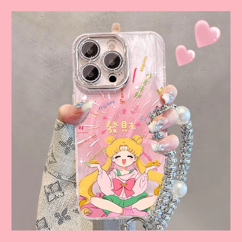 发财美少女适用苹果16promax