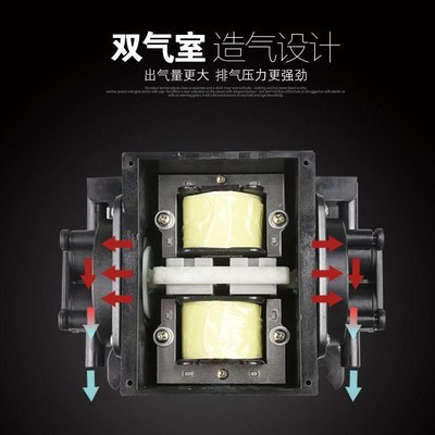 厂家直销 交直流两用增氧泵 鱼缸水族箱加氧机泵T养鱼YT-系列