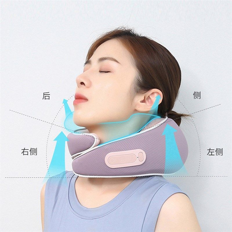 芯颈椎按摩器 揉捏加r热按摩仪护颈枕头电动肩颈部u型按摩枕,个人护理/保健/按摩器材,颈椎按摩器/枕,淘宝优惠券,粉丝福利购,淘宝优惠卷