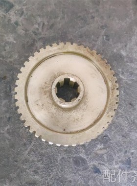 机床配件上海第二机床C6150 C6250A车床配件6040蜗Q轮Z44花键6-25