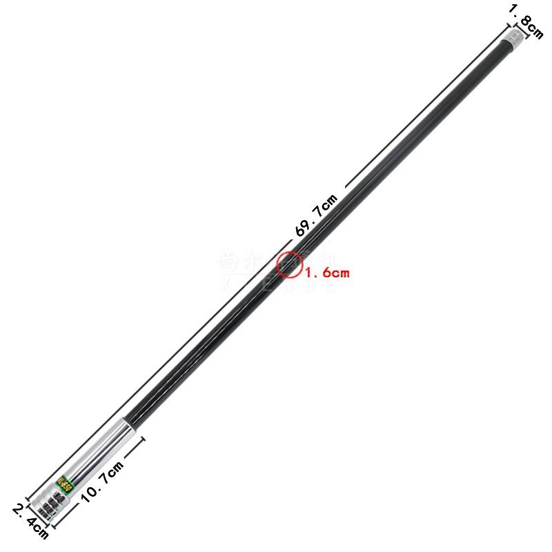 台湾名古屋车载天线NL-650车台双A段高增益玻璃钢棒子70cm 5.5dBi