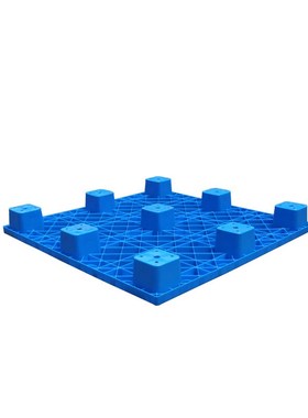 1111塑料叉车地台板 厂家 九脚网格H塑料托盘 物流仓储垫板拖盘