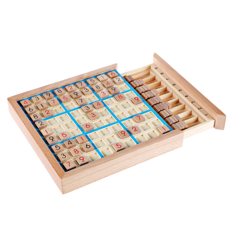数独游戏棋儿童逻辑思维九宫格早教益智桌游玩具3-6岁专注力训练
