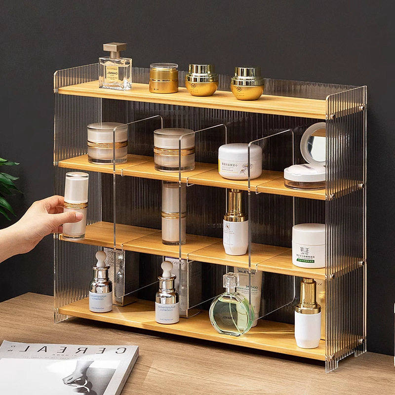 桌面收纳盒收纳柜茶具展示柜子餐具化妆品水杯子置物架厨房储物柜,收纳整理,CD架,淘宝优惠券,粉丝福利购,淘宝优惠卷