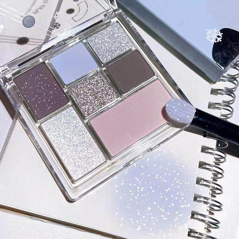2023年新款七色眼影盘大地色珠光哑光彩妆眼影亮晶晶闪粉眼影,彩妆/香水/美妆工具,眼影,淘宝优惠券,粉丝福利购,淘宝优惠卷