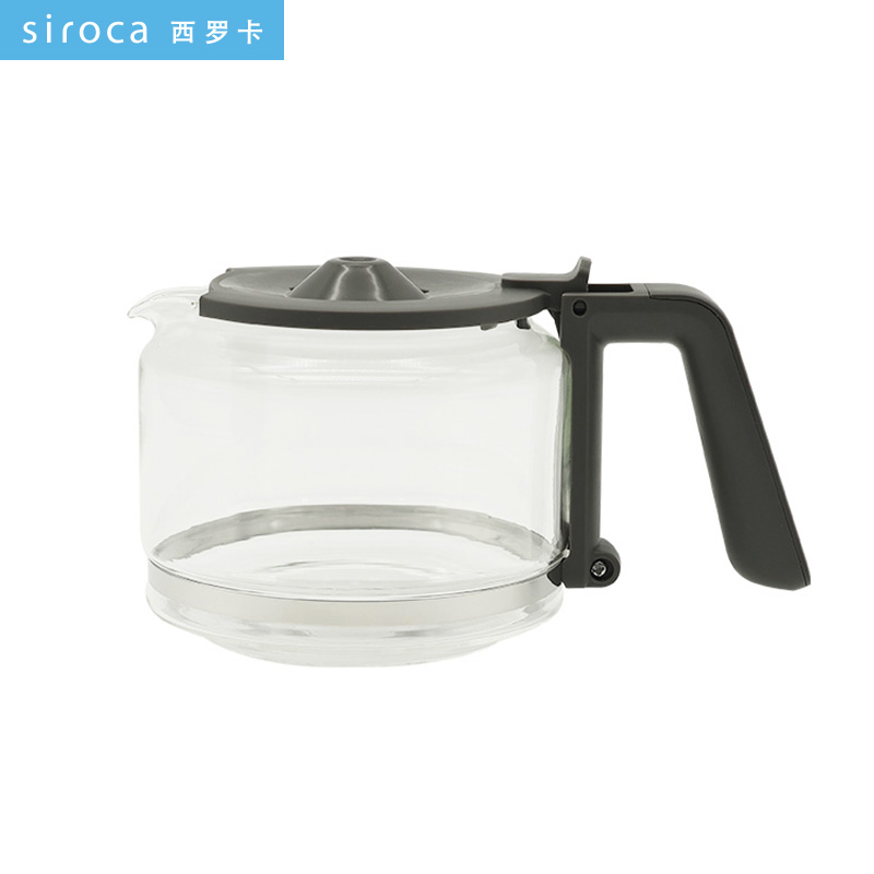 西罗卡咖啡机配件灰色茶壶