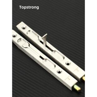 上固定婆婆门隐藏式门闩防盗门天地锁不锈钢木门门闩双门隐形中控