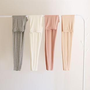 女薄款 紧身保暖裤 弹力内穿打底裤 线裤 衬裤 17色秋冬莫代尔秋裤