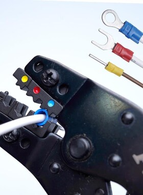 Proskit/宝工 CP-751H 7.5寸Y.O裸端子棘轮压线钳裸端子压著钳