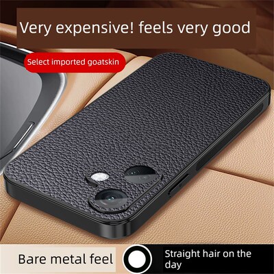 适用于OPPOK11手机壳新款山羊皮OPPOK11X保护套商务男高端镜头全