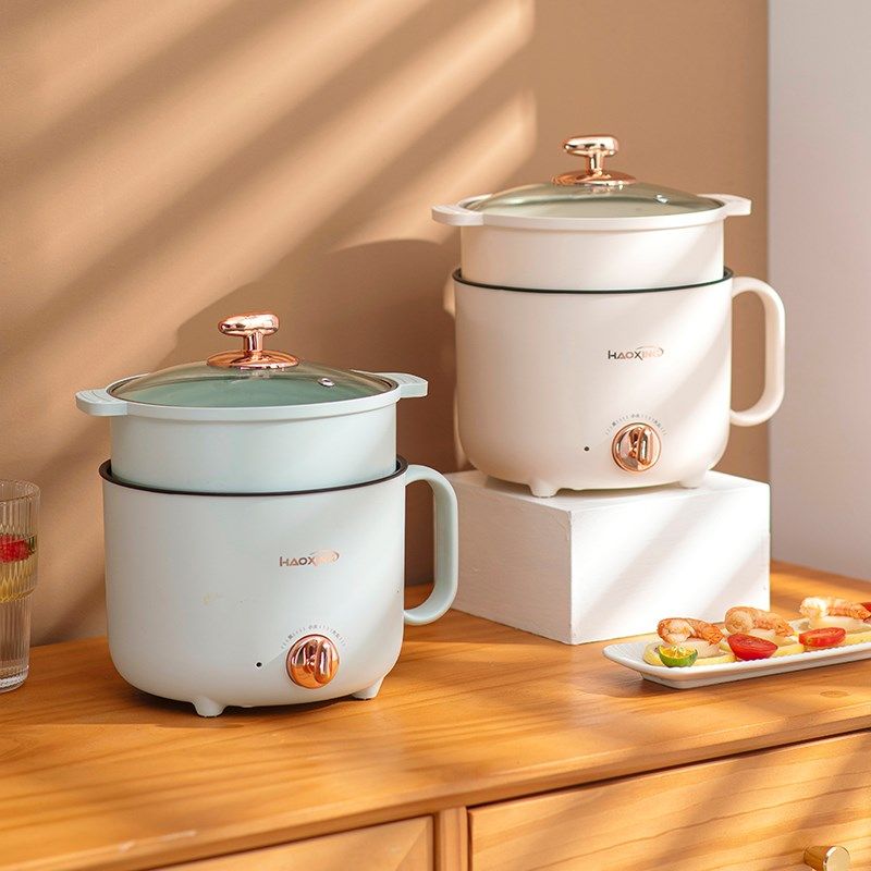 电煮锅小型迷你火锅多功能家用学生宿舍煮泡面不粘锅1单2人小蒸锅,厨房电器,电煮锅,淘宝优惠券,粉丝福利购,淘宝优惠卷