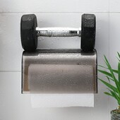 卫生间吸盘纸巾盒厕所免打孔卷纸筒卷纸架防水卫生纸置物架厕纸盒