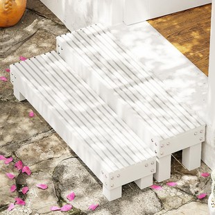 户外实木增高台阶室外门口浴室踏步木阶梯厨房木质脚踏板垫高楼梯