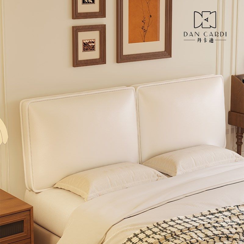 法式复古床头软包靠垫靠枕暗黑系免洗皮卧室改造榻榻米粘贴防撞,居家布艺,床头靠垫,淘宝优惠券,粉丝福利购,淘宝优惠卷