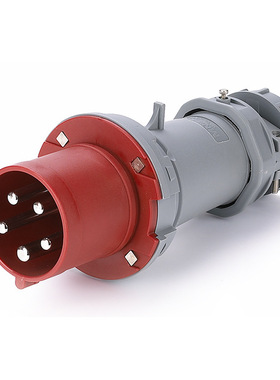 国曼电气MNIEKNES防水工业插头MN6501三相5线3P+PE+N防尘防溅IP44