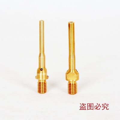走心机津上背轴出i水斯大顶针弹出头M8加长顶杆黄铜顶料M10M5M6M1