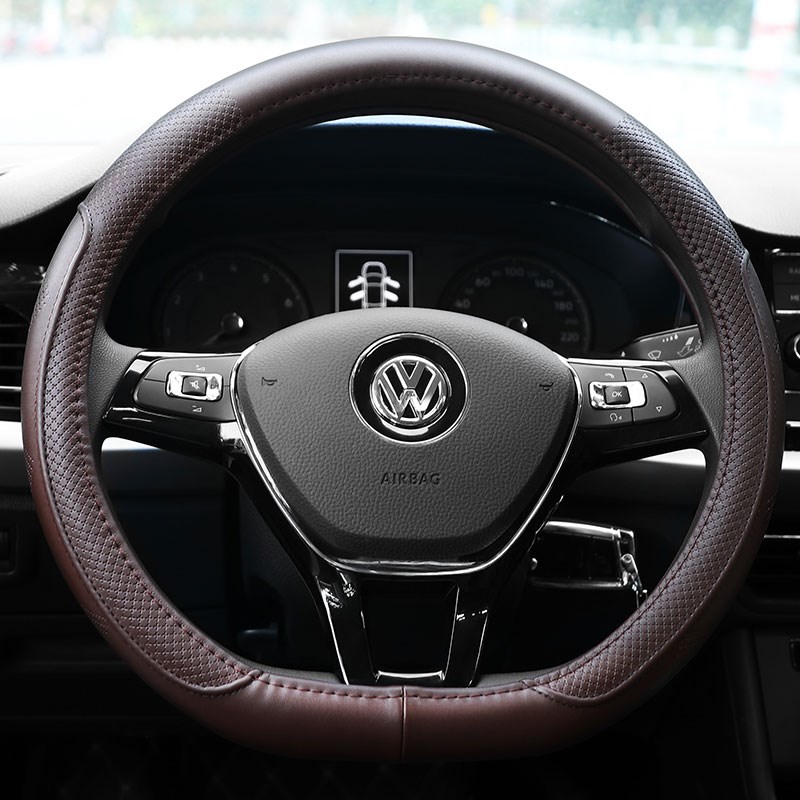 上汽大众帕萨特方向盘套真皮新领驭汽车把G套四季免手缝24款2024