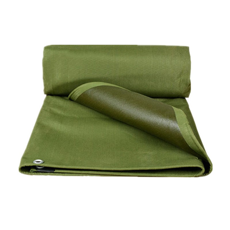 帆布遮阳布防雨布防水布油v布货车篷布防晒布料户外加厚遮雨雨棚