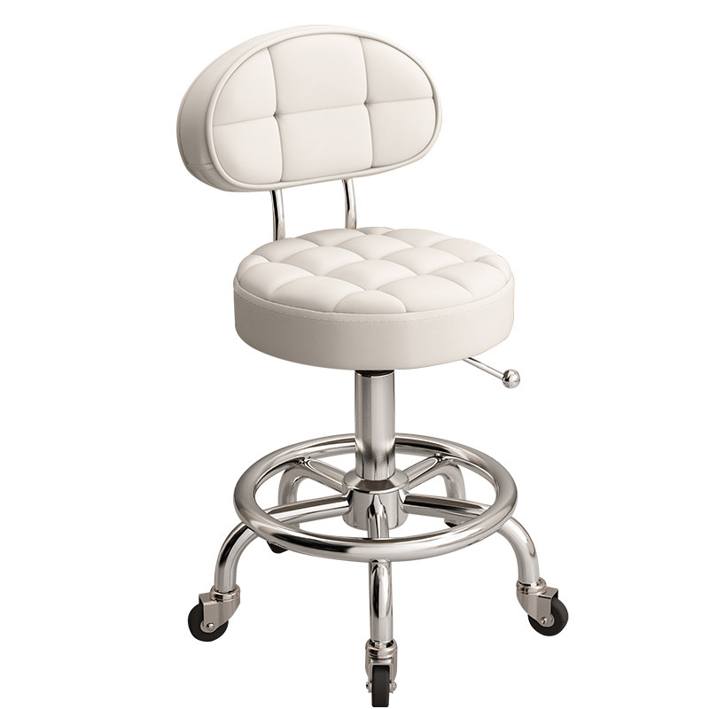 理发店大工凳美容凳剪发椅旋转升降圆凳子家用滑轮美发店发廊专用