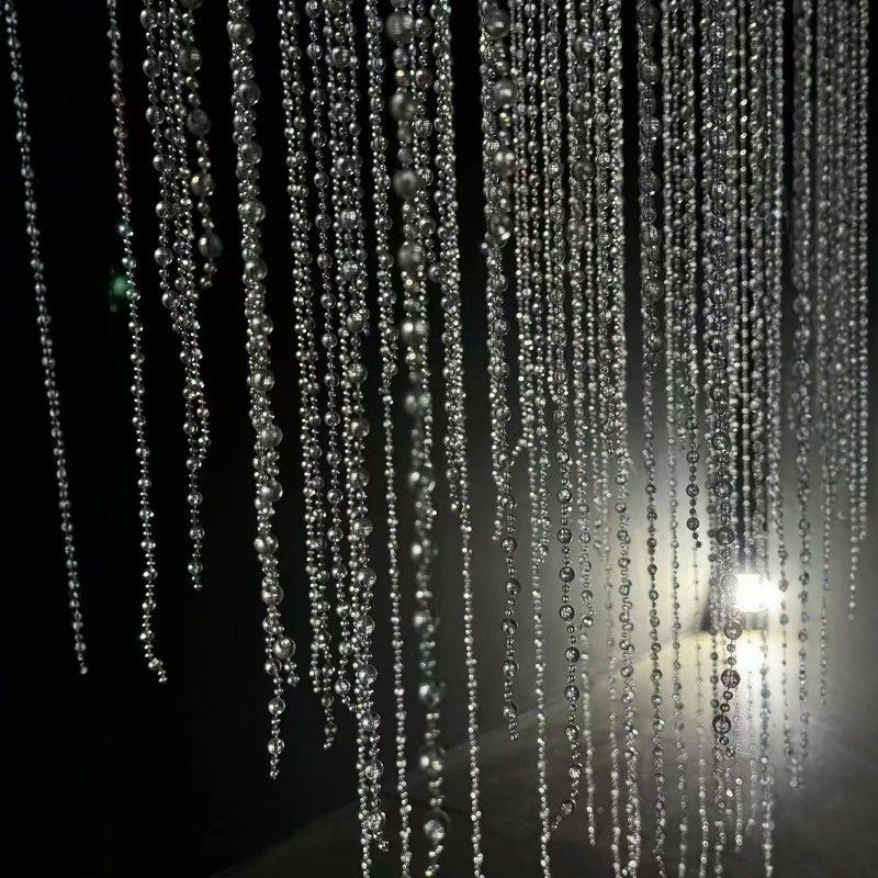 婚庆压克力珠帘背景屏风婚庆道具水晶婚礼现N场装饰舞台背景镂空