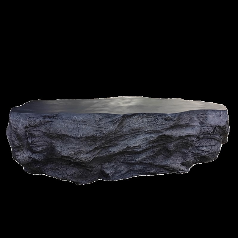 玻璃钢假石头仿真石桌子大摆件户外庭院装饰茶桌别墅花园中式造景